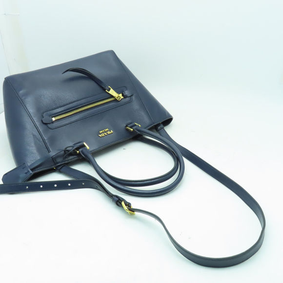 Prada Ghw 2 Way Shoulder Bag Calfskin #102382P98B - Picture 7 of 15